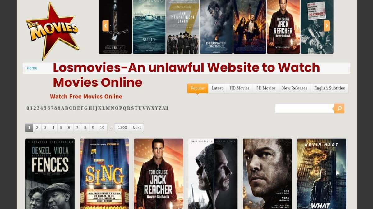 Losmovies- Best 10 Similar Sites to Los Movies - Free Movies Online