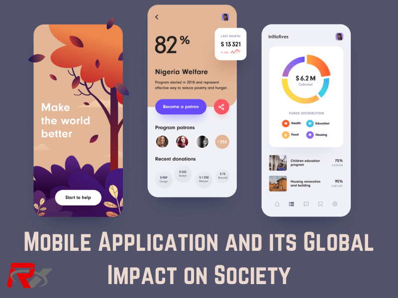 Mobile Application and its Global Impact on Society